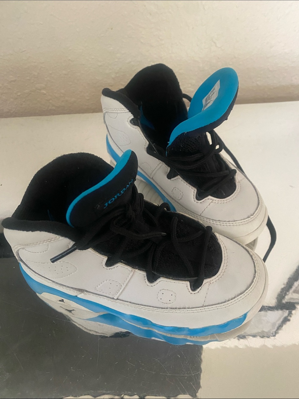 Air Jordan 9 Retro “University Blue” Youth Sneakers **NO BOX